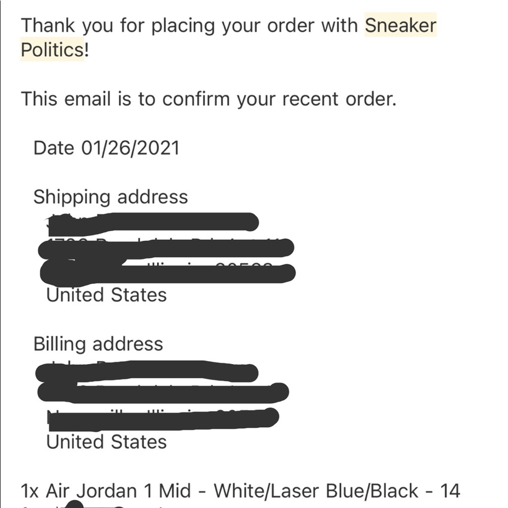 Nike Air Jordan 1 Mid Men’s White/Laser Blue-Black - Picture 12 of 12
